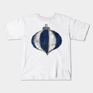 Bauble - Blue midnight lantern Kids T-Shirt